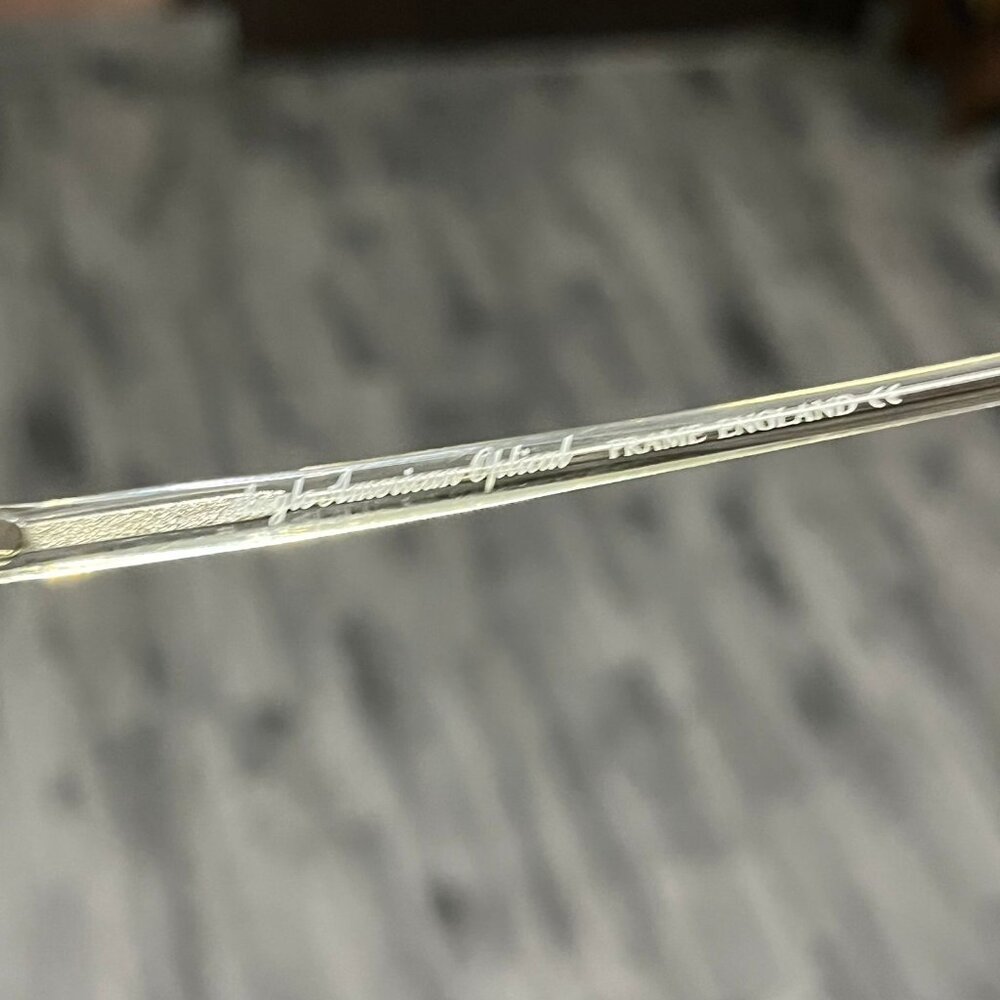 Authentic Anglo American Eyewear Mod 116 Db 50 20… - image 4